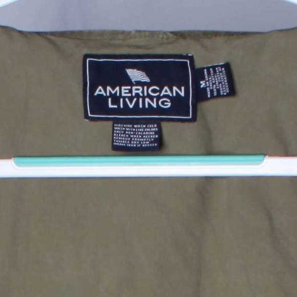 American Living Vintage 90's Vest M Zip Up Outdoor Utility Hunting Fishing Men's - Picture 5 of 5